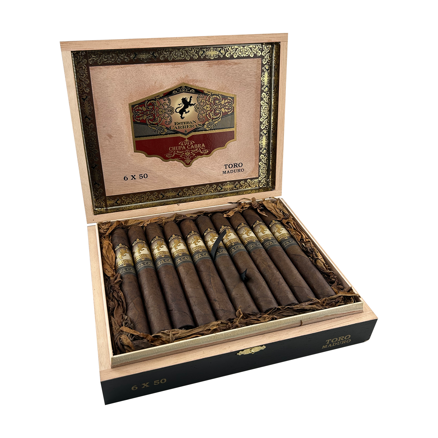 Esteban Carreras Chupa Cabra Maduro Toro Cigar - Box